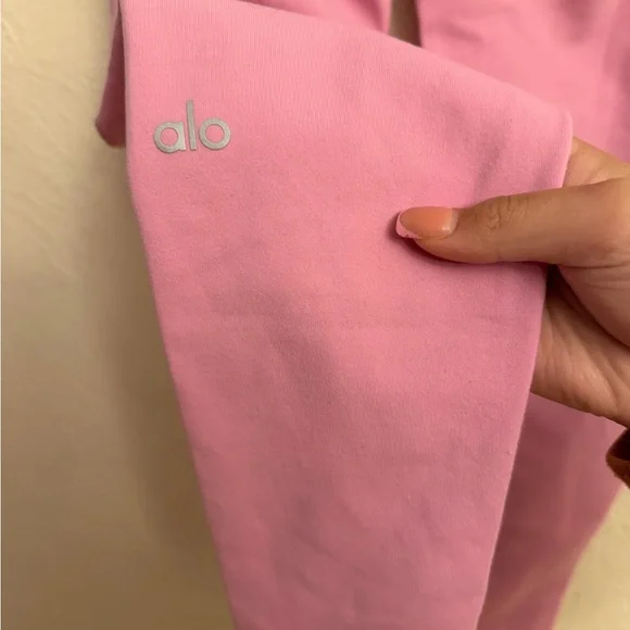 Alo Pink high waist airbrush Leggings - Picture 5 of 8